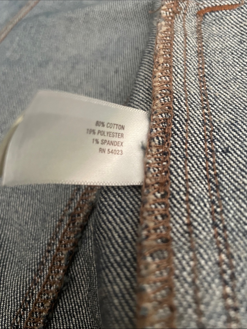 Old Navy Blue Denim Trucker Jacket M70 - Picture 3 of 10